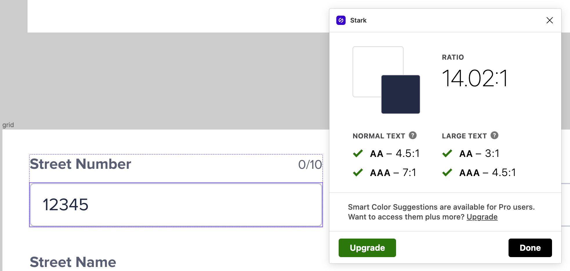 Accessibility color and type updates