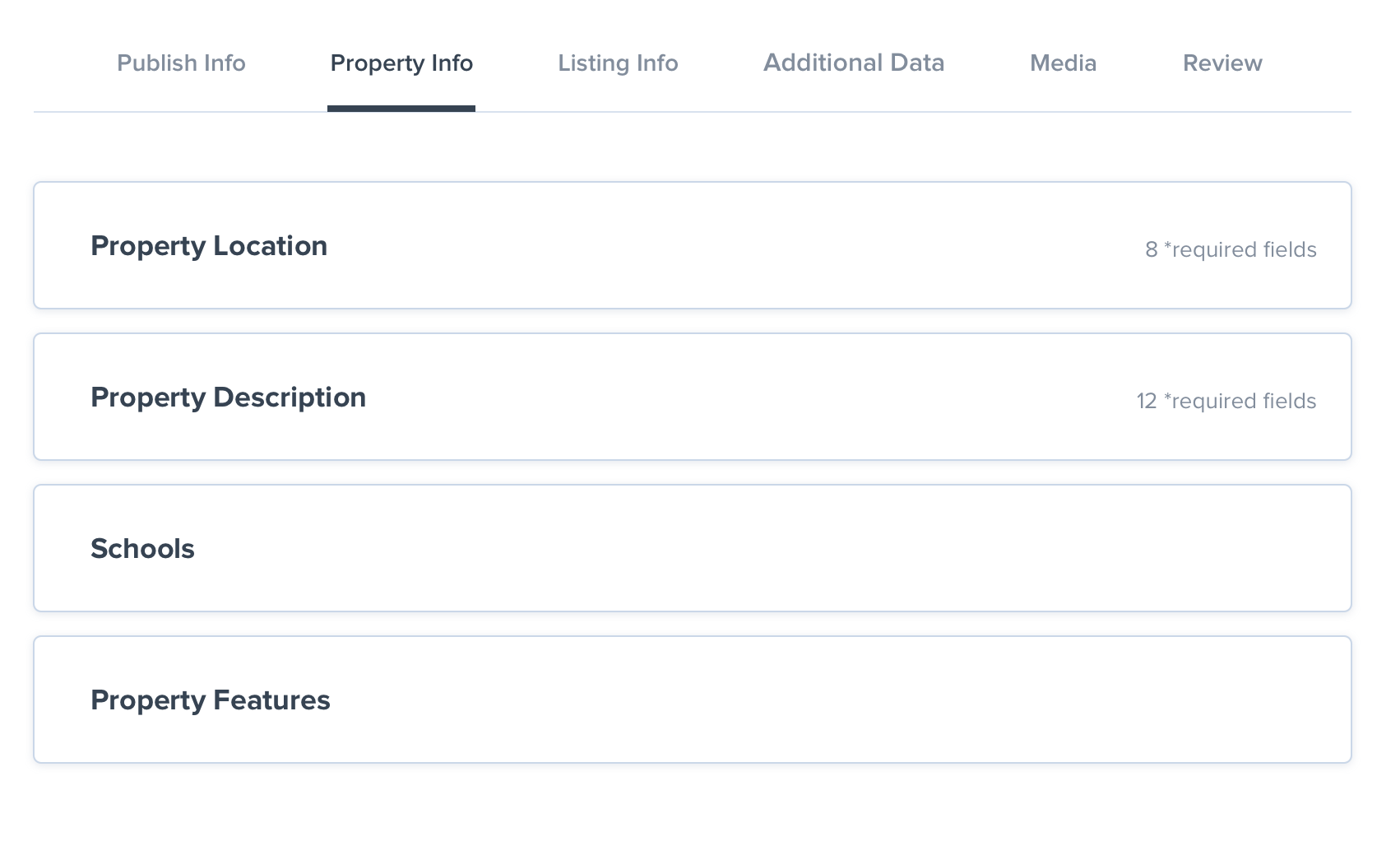 Horizontal navigation layout exploration