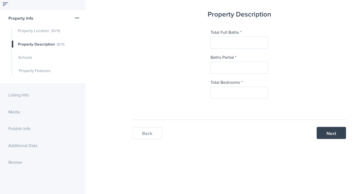 Vertical navigation layout exploration